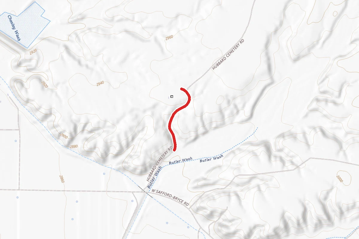 Hubbard Cemetery Road
