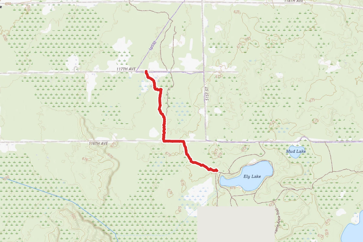 Allegan State Game Area - Equestrian Trail El1