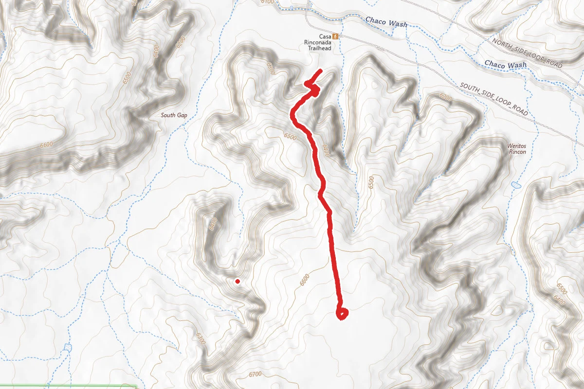 South Mesa to Tsin Kletzin Trail