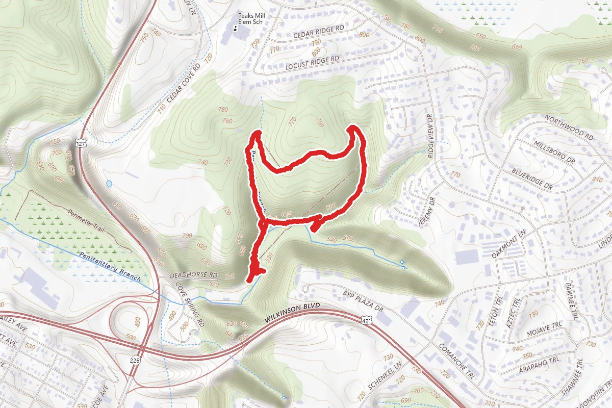 Lower Holly Loop Trail