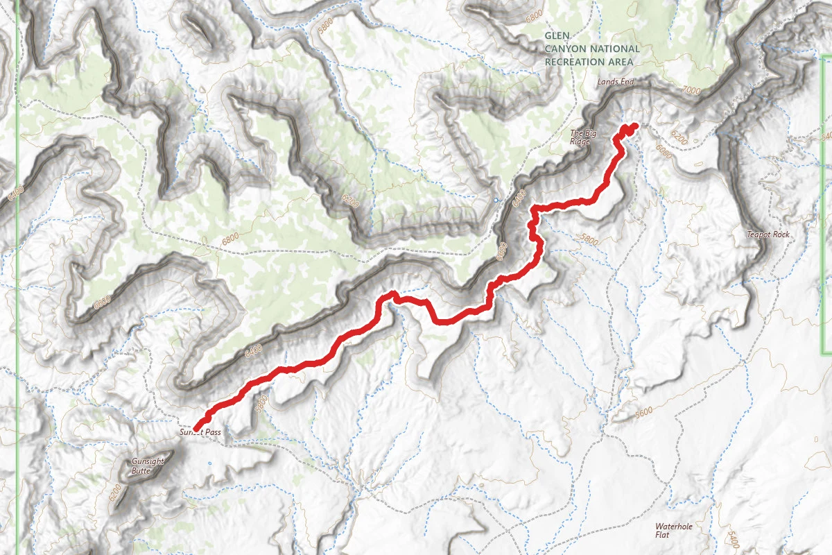 Sunset Pass Spur Trail