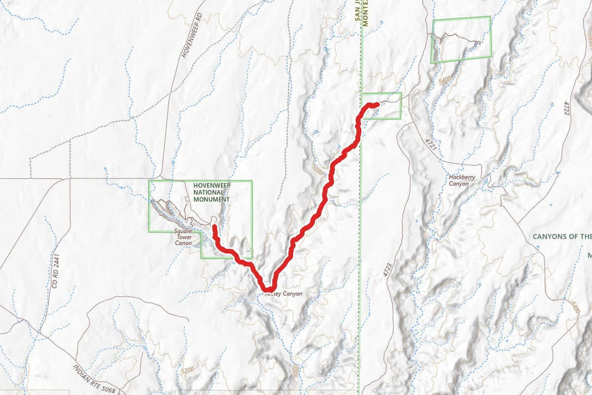 Square Tower to Holly Trail