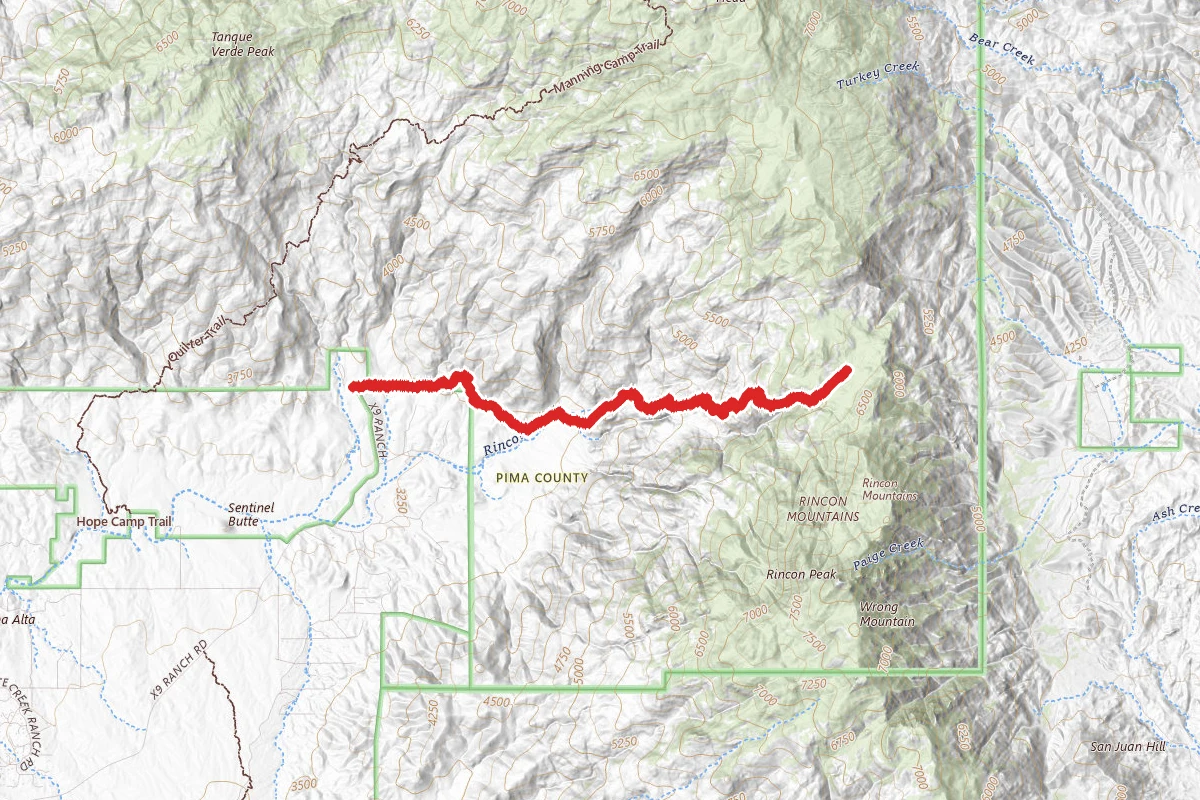 Rincon Creek Trail