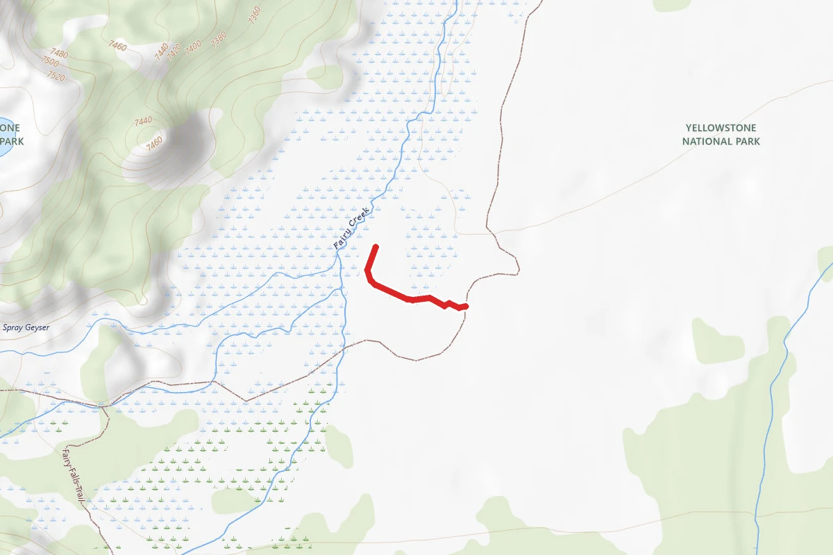 OD4 Campsite Spur Trail
