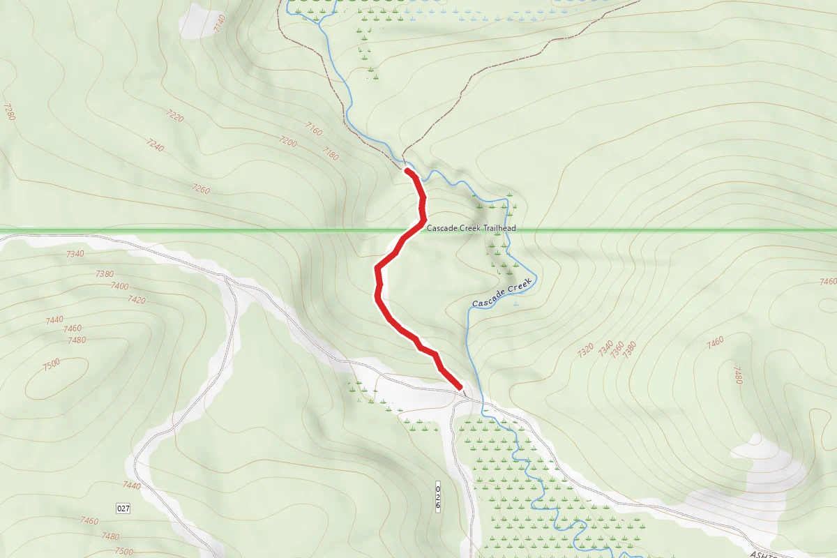 Cascade Creek-Falls River Cutoff Trail