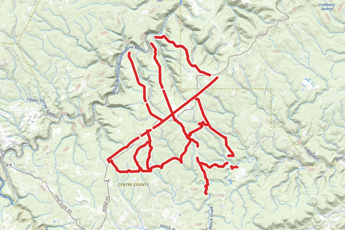 Panther Snowmobile Trails