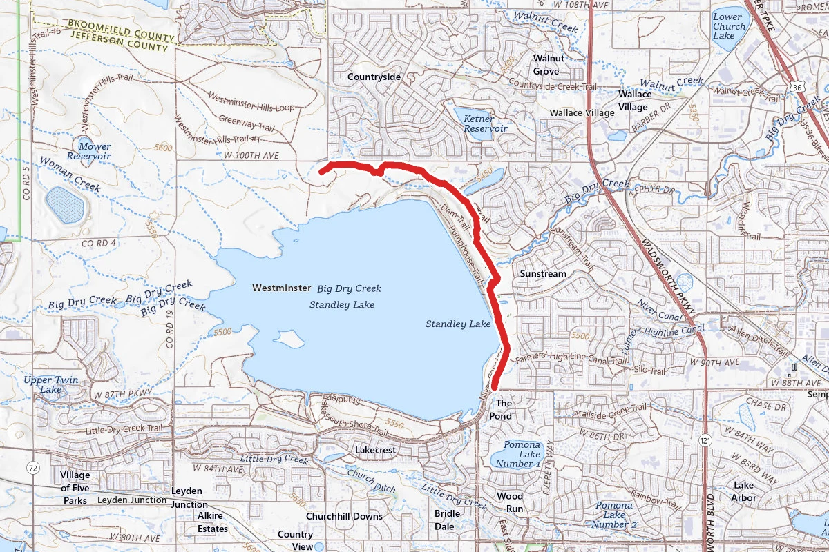 Standley Lake North Trail