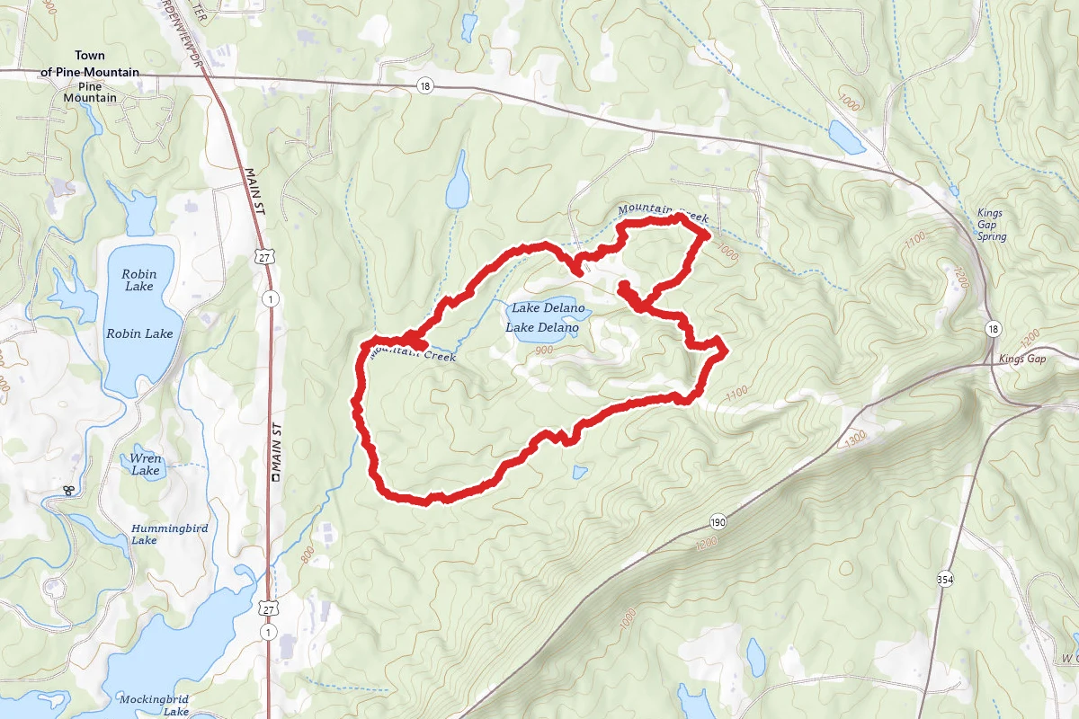 Mountain Creek Trail Loop