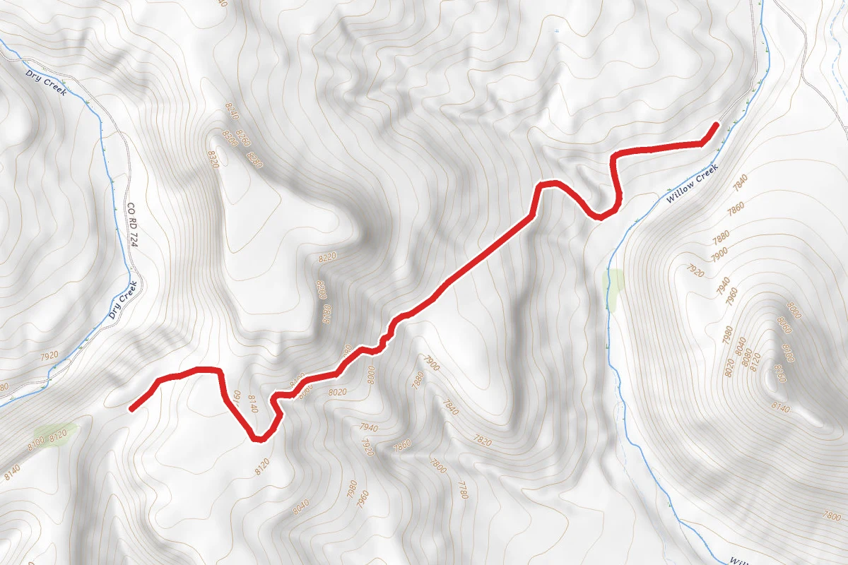 Rainbow Lake-Powerline Road