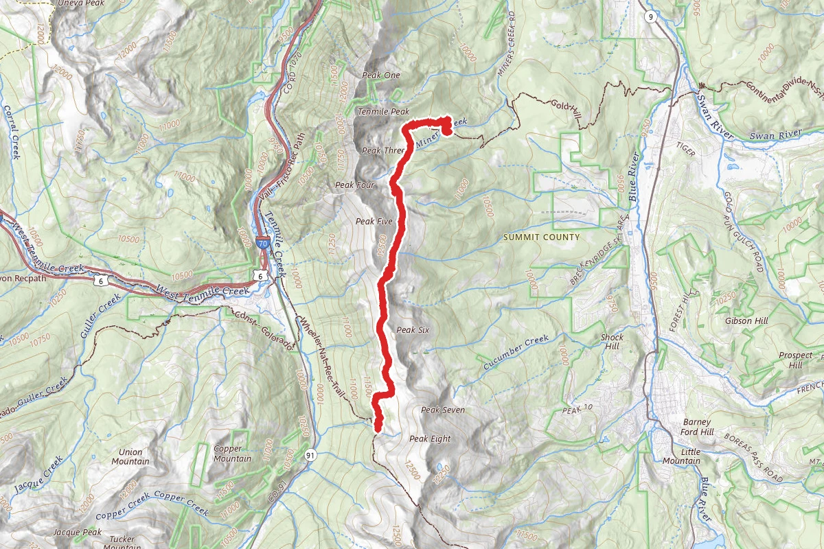 Miners Creek Trail