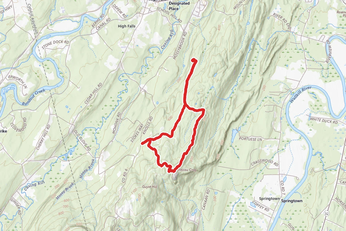 Bonticou Crag and Table Rocks Loop