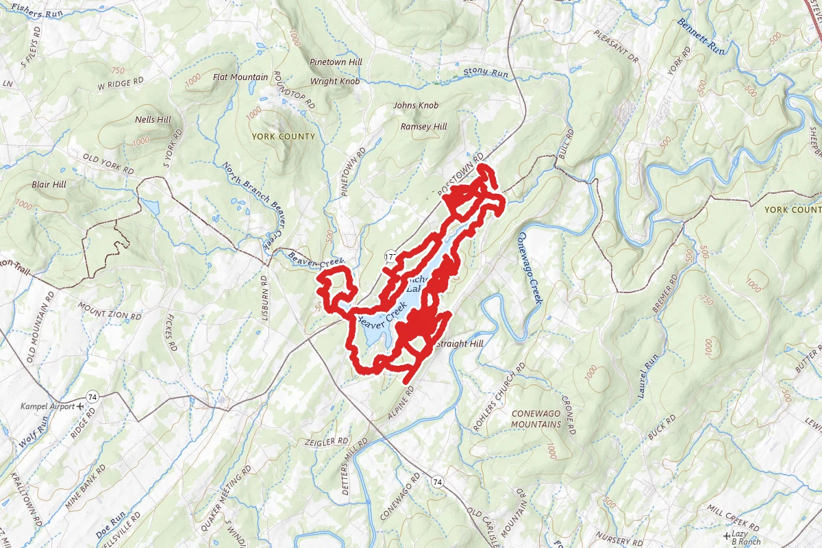 Gifford Pinchot State Park Trails