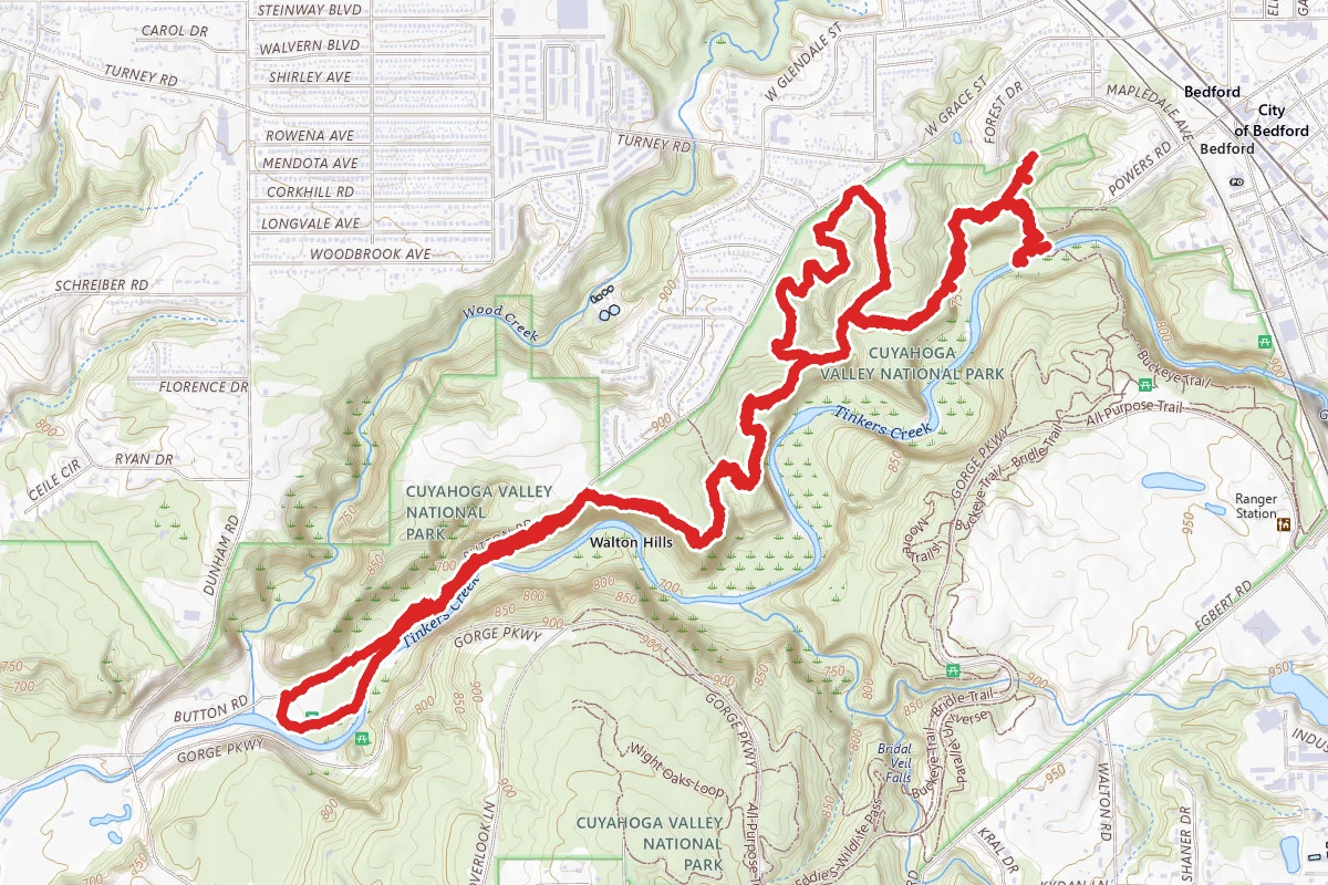 Bridle Trail to Tinker's Creek