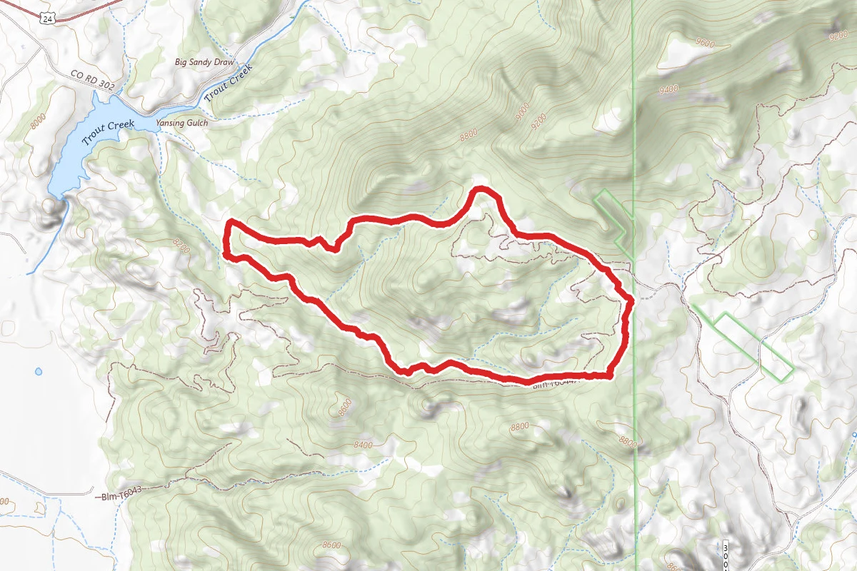 Yansing Gulch Road