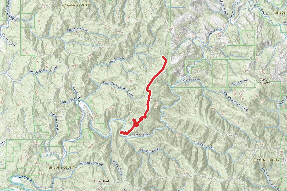 Horse Creek Trail North