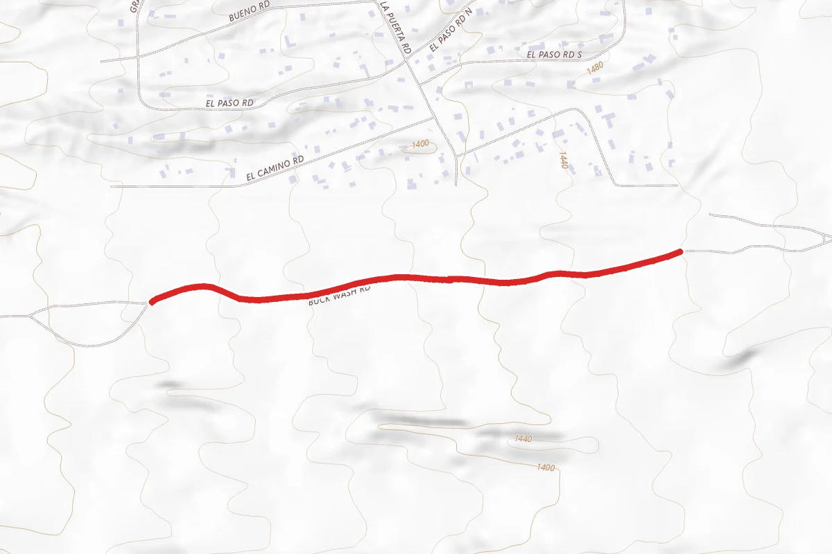 Buck Wash Road