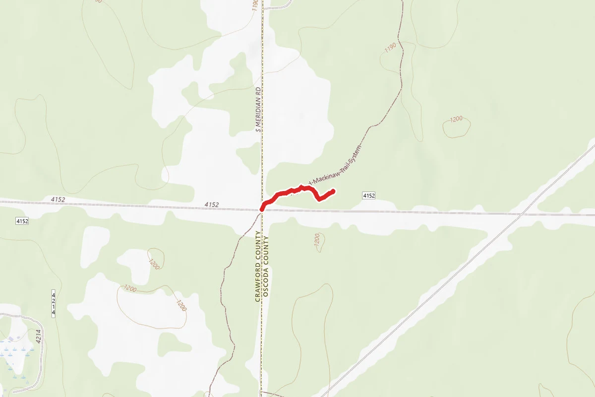Midland to Mackinaw Boy Scout Trail
