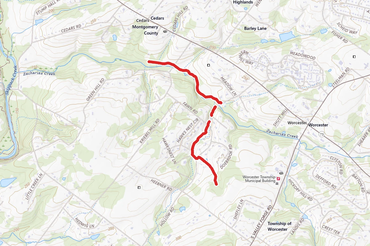 Zacharias Creek Trail