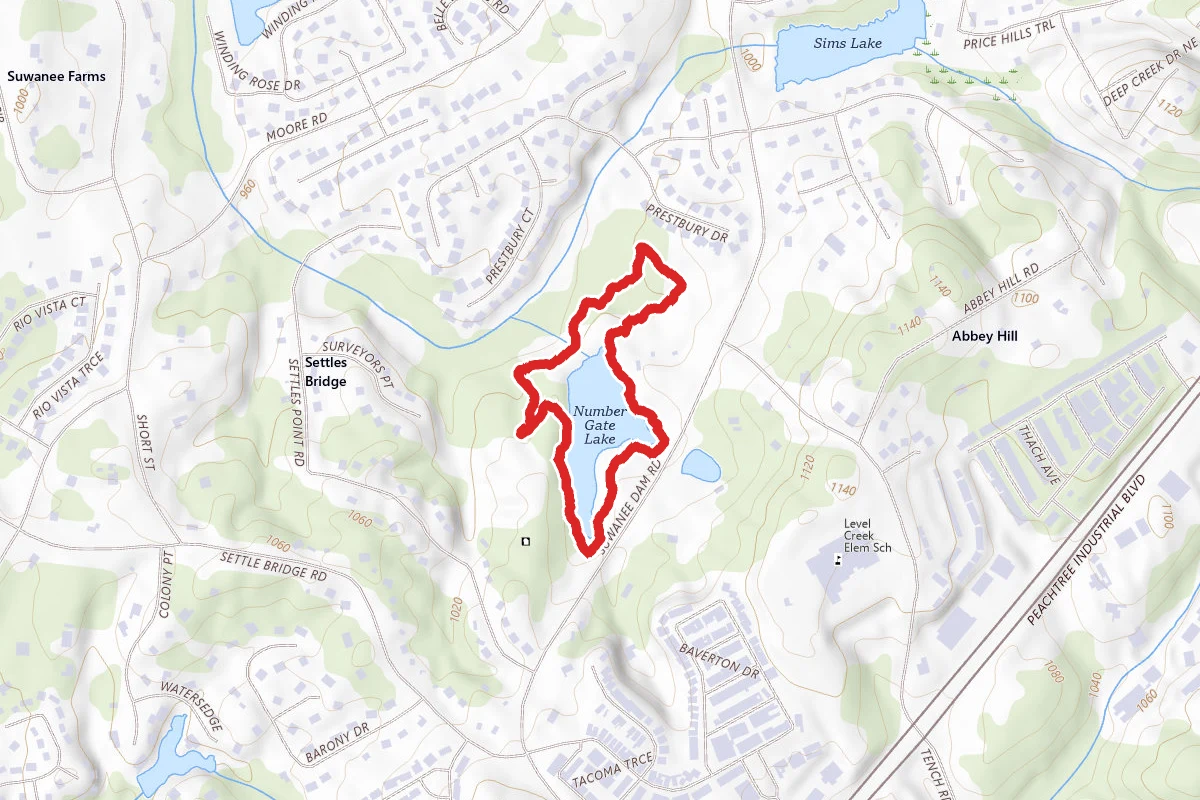 Sims Lake Park Trail