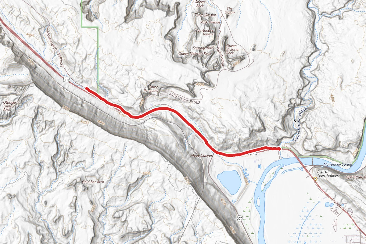 Moab Canyon Pathway