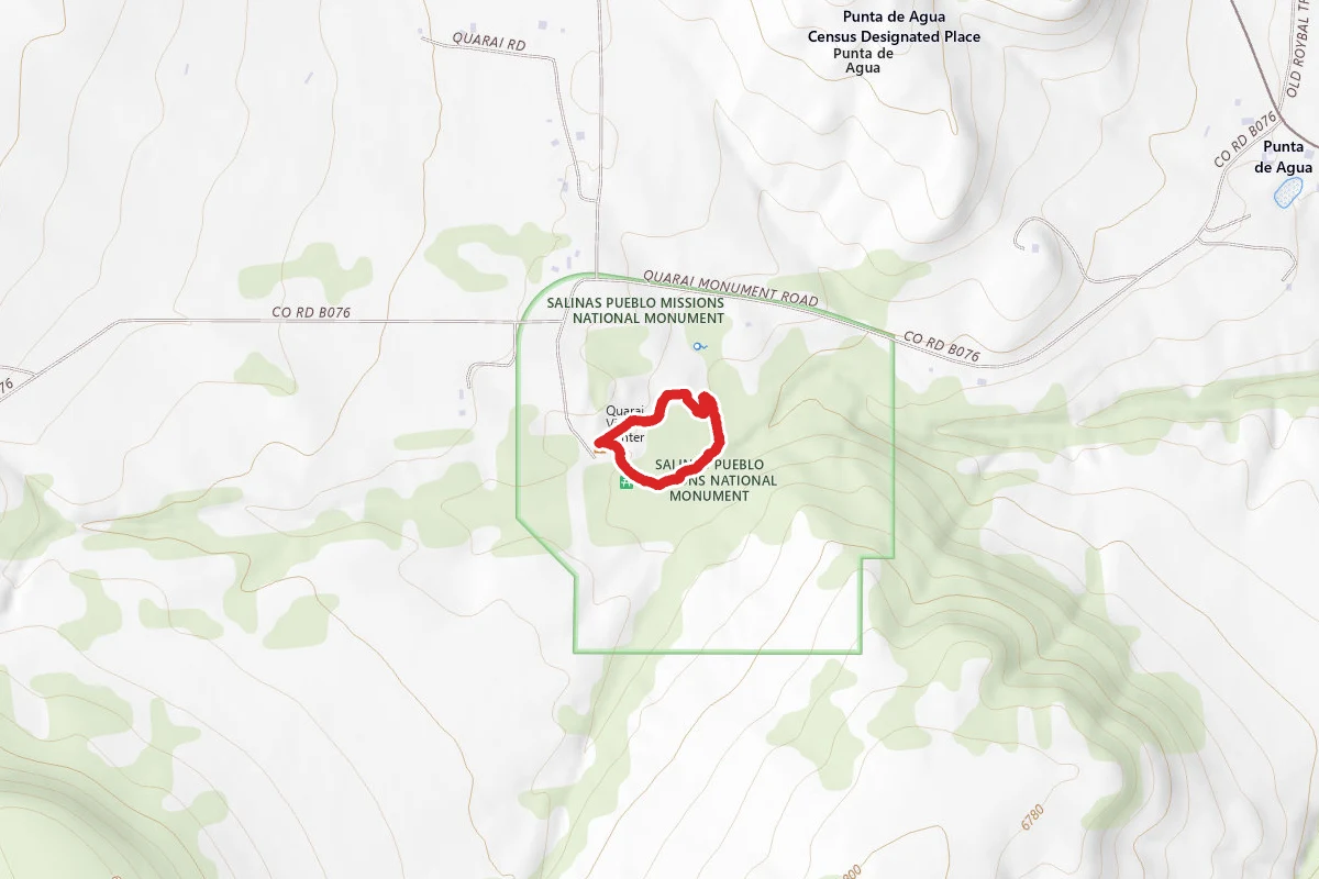 Quarai Mission Loop Trail