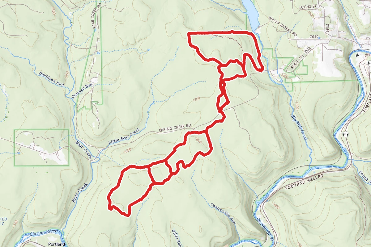 Laurel Mill X-C Ski and Hiking Trail