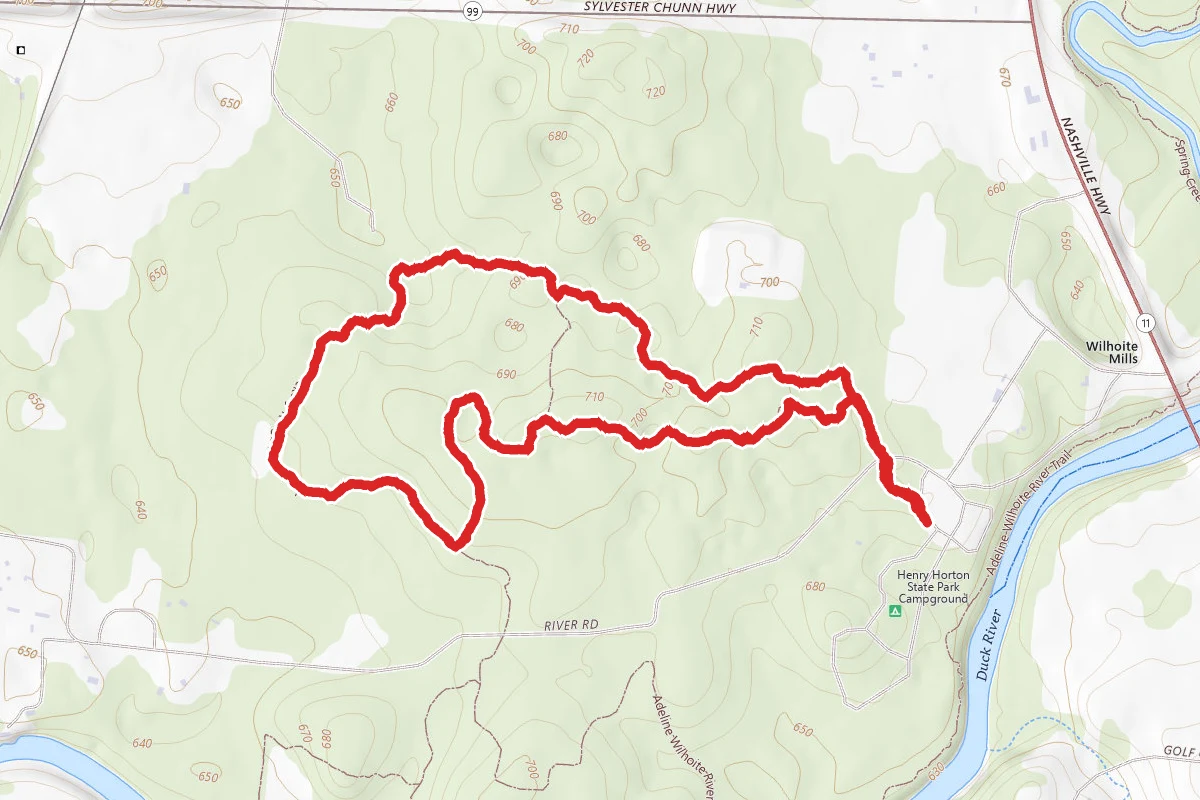 Hickory Ridge Outer Trail