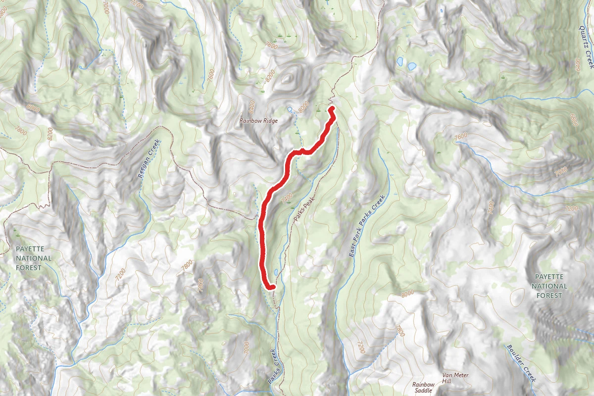 Parks Peak Cut-Off