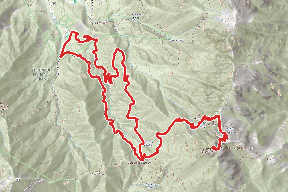 Old Baldy and Mount Wrightson Summit Trail