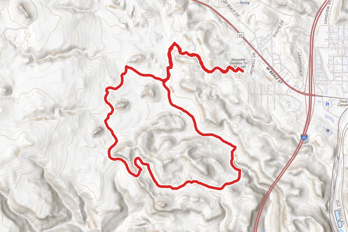 Monolith Garden Trail