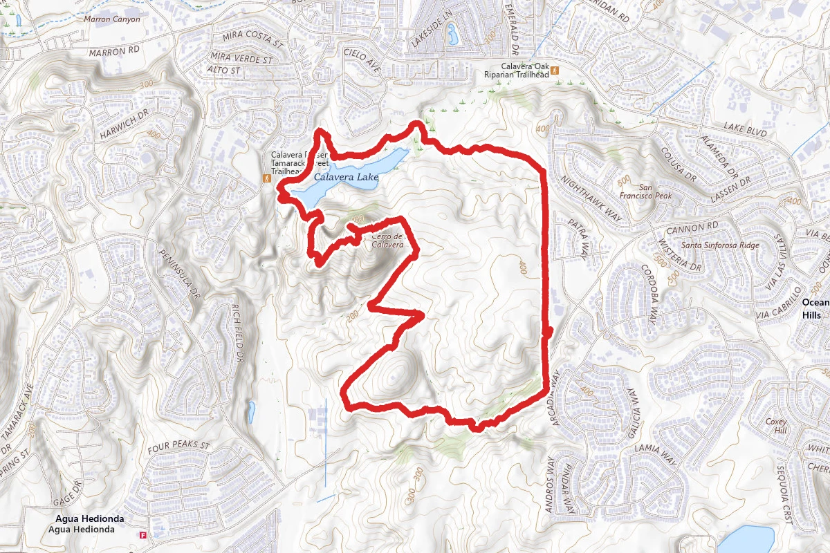 Cerro de la Calavera Loop