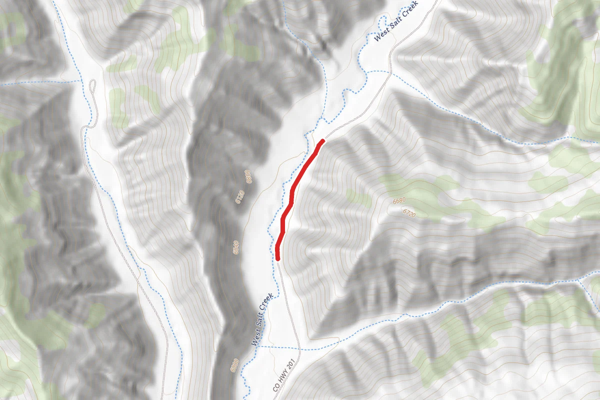 County Road 201 (Baxter Pass)