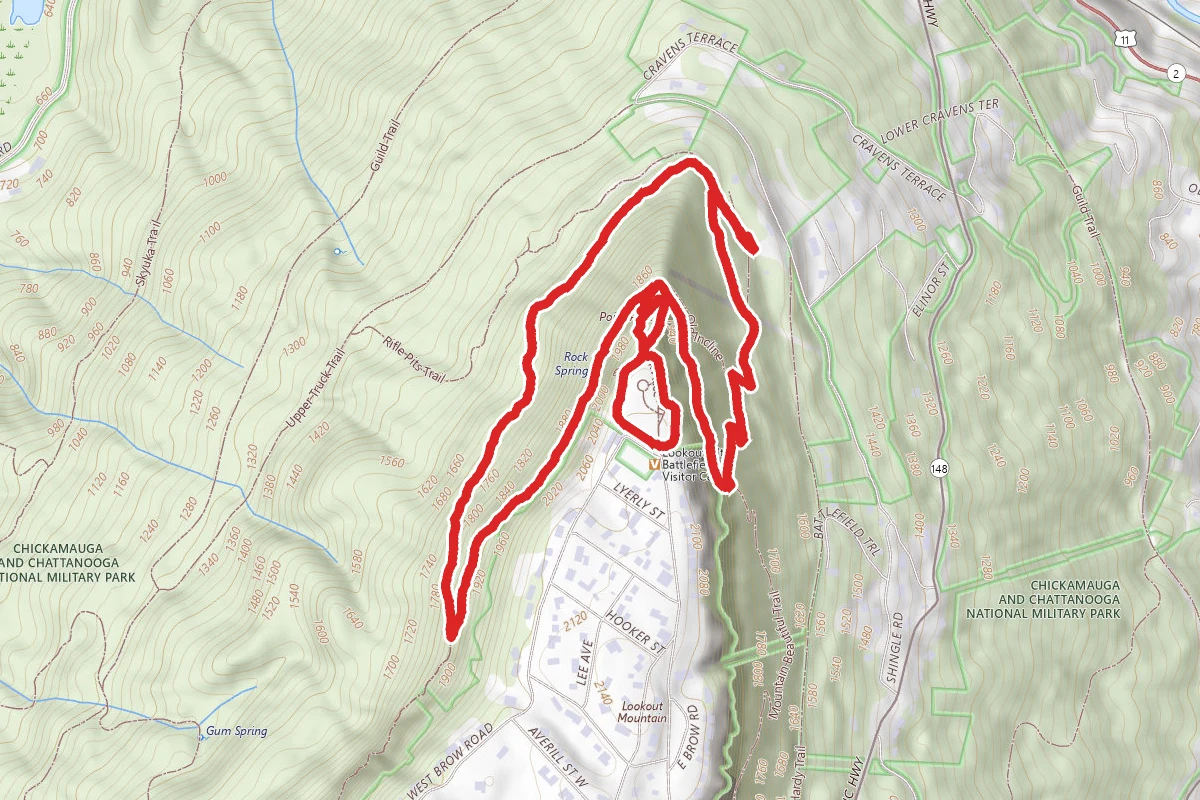 Point Park and Craven's House Loop