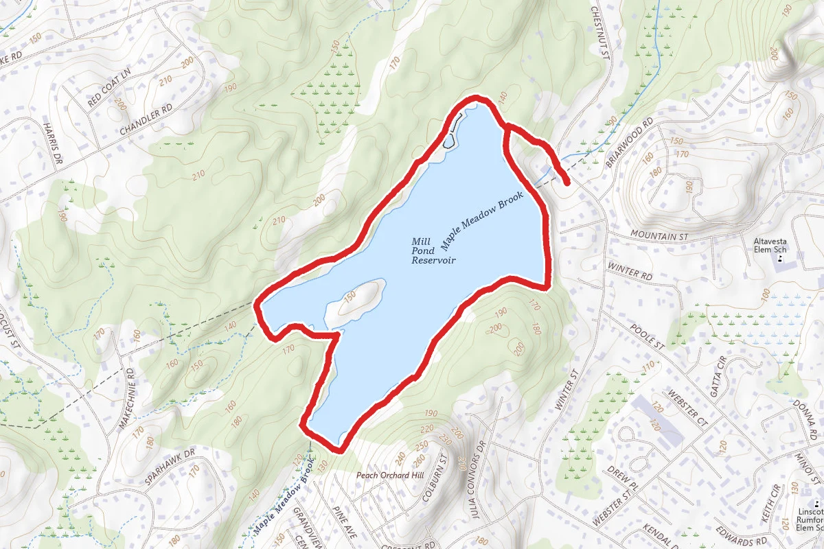 Mill Pond Reservoir Loop