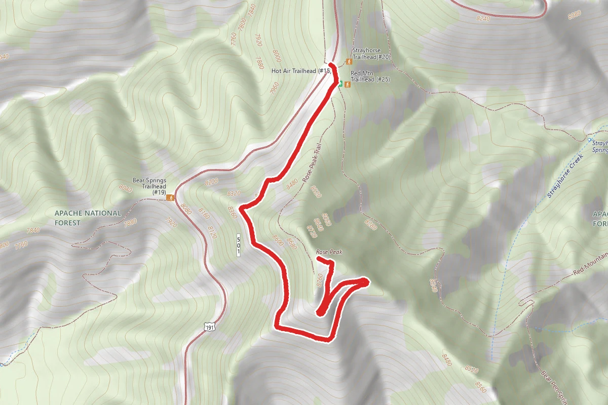 Rose Peak Trail