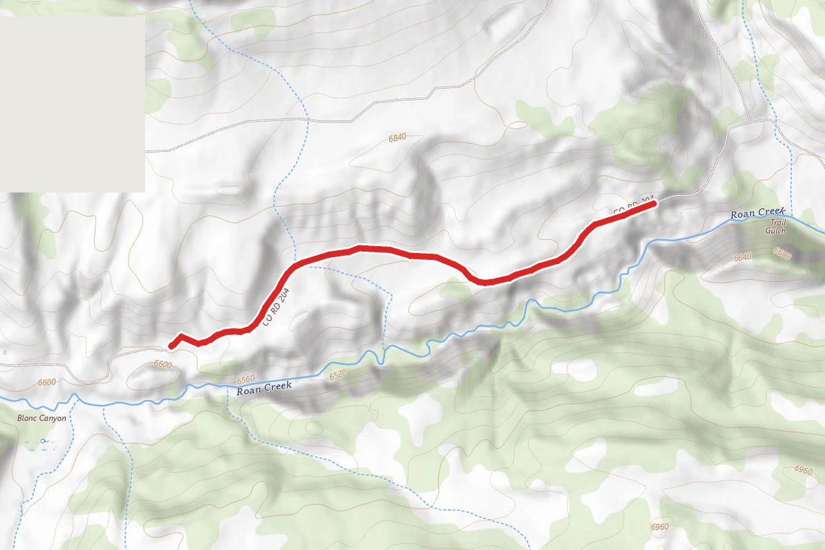 County Road 204 (Roan Creek)