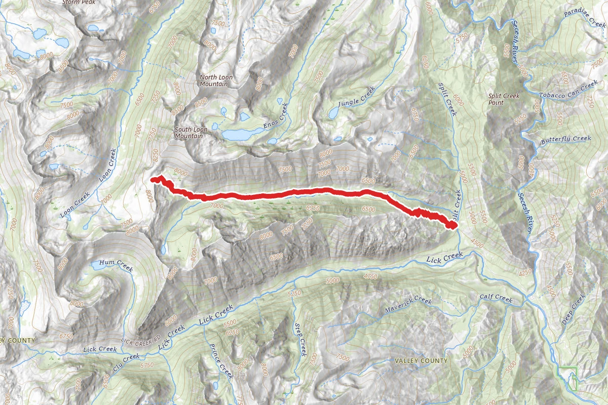 Hum Lake/North Fork Lick