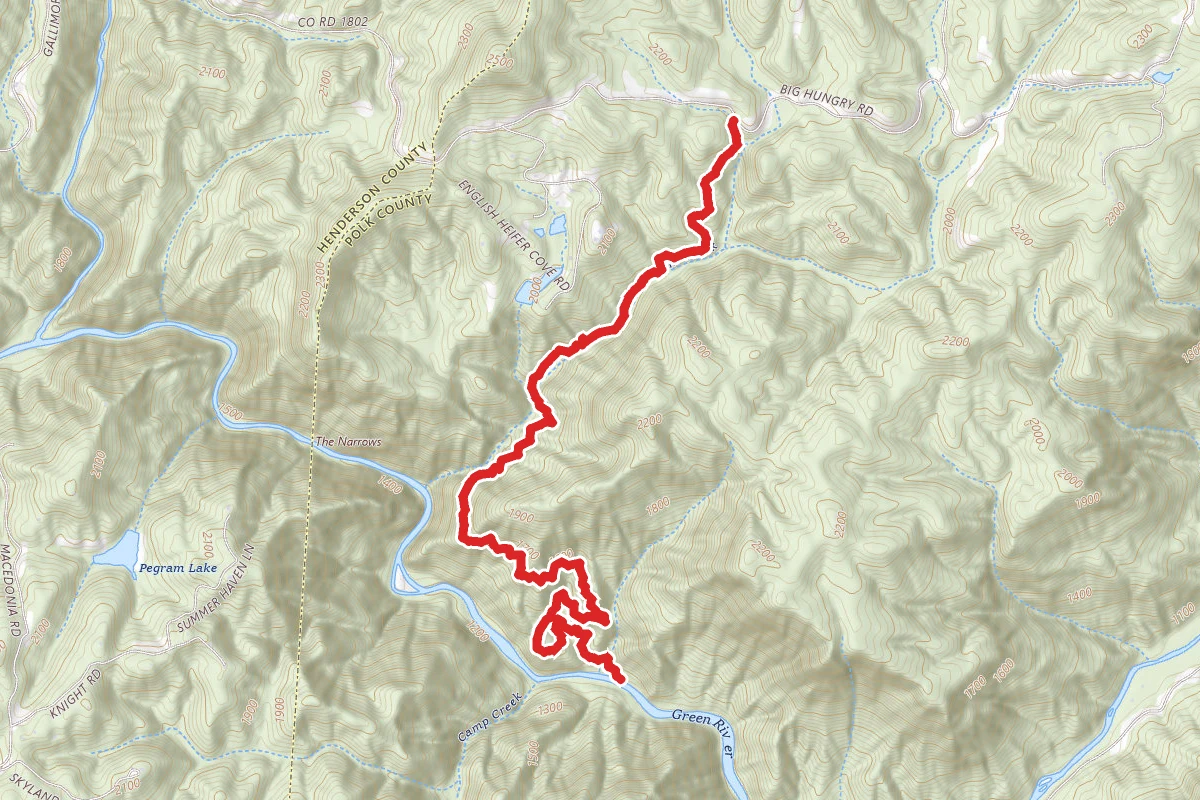 Pulliam Creek Trail