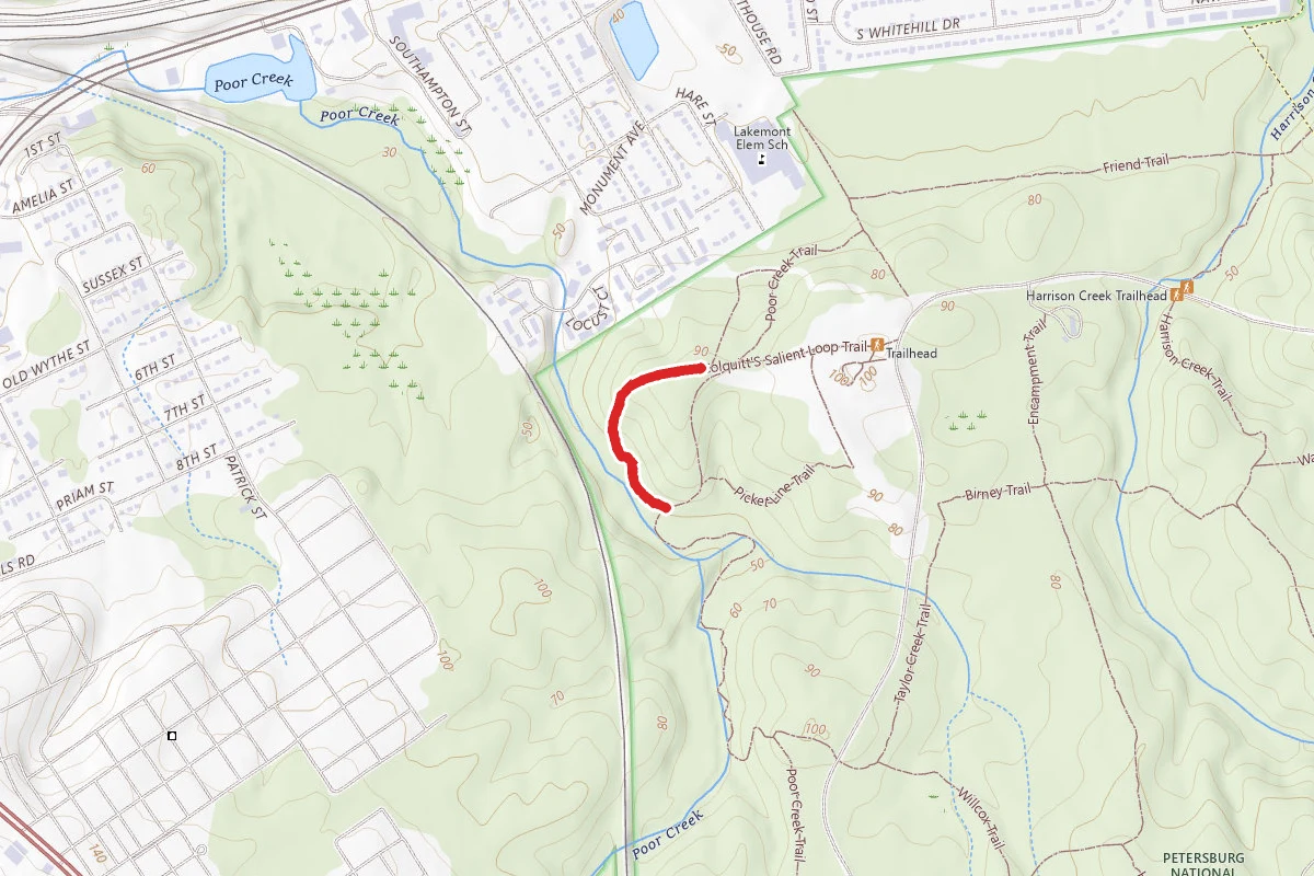 Colquitt's Salient Half Loop