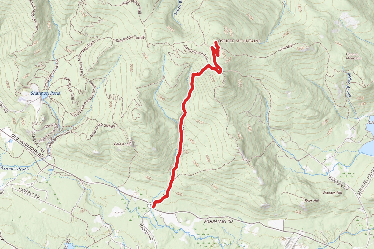 Mount Shaw & Black Snout