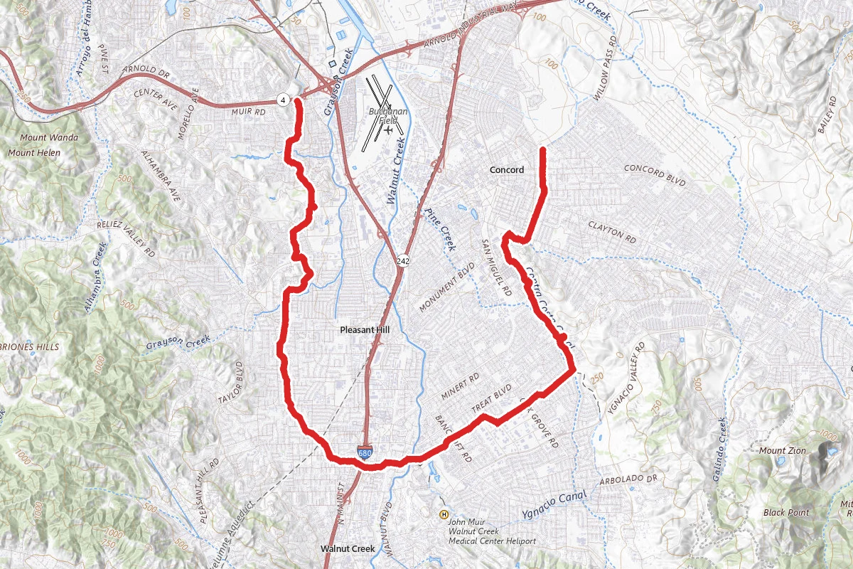 Contra Costa Canal Trail