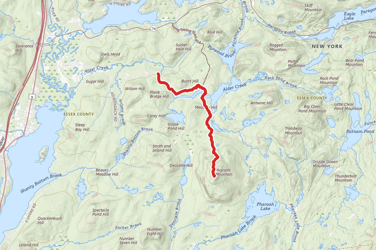 Pharoah Mountain Trail