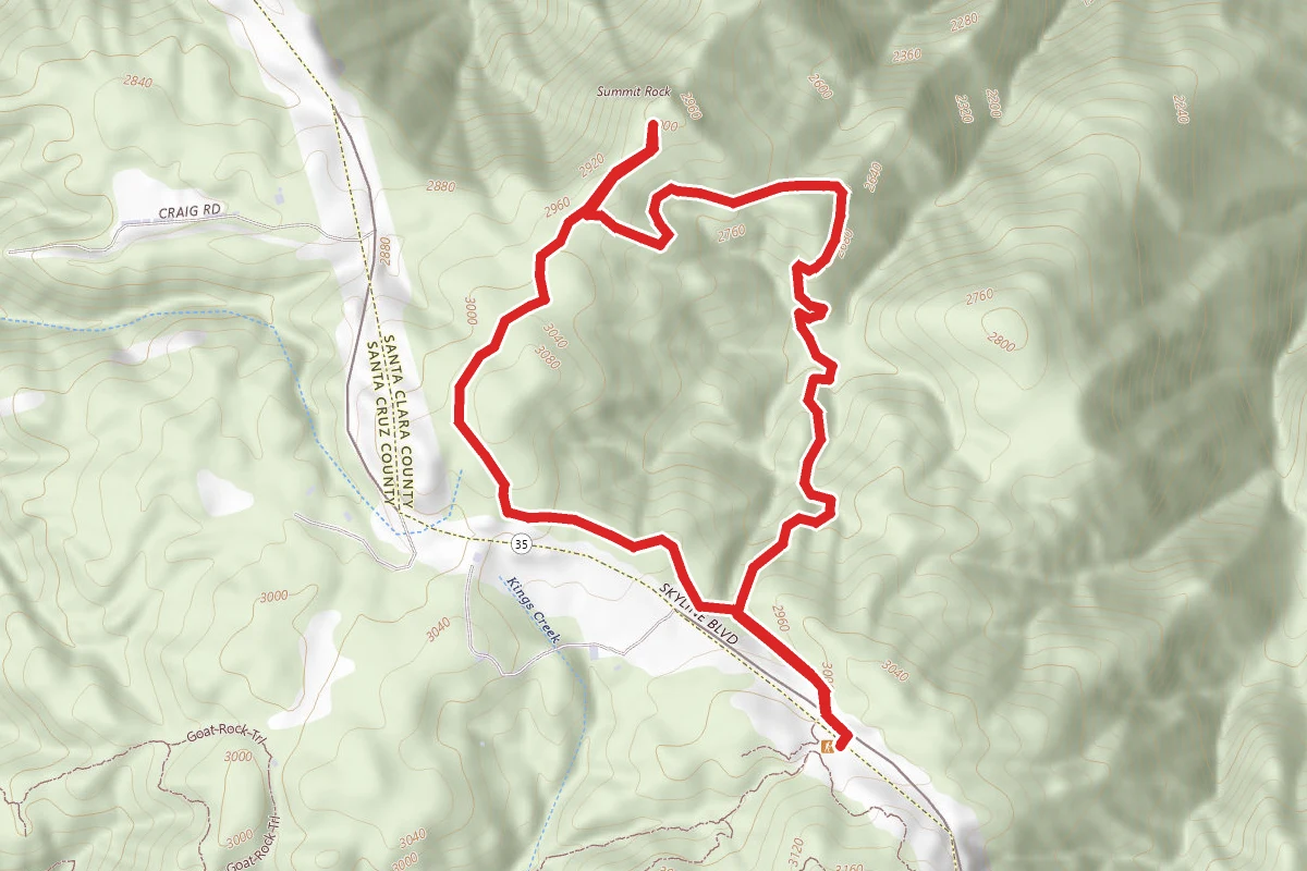 Summit Rock Loop Trail
