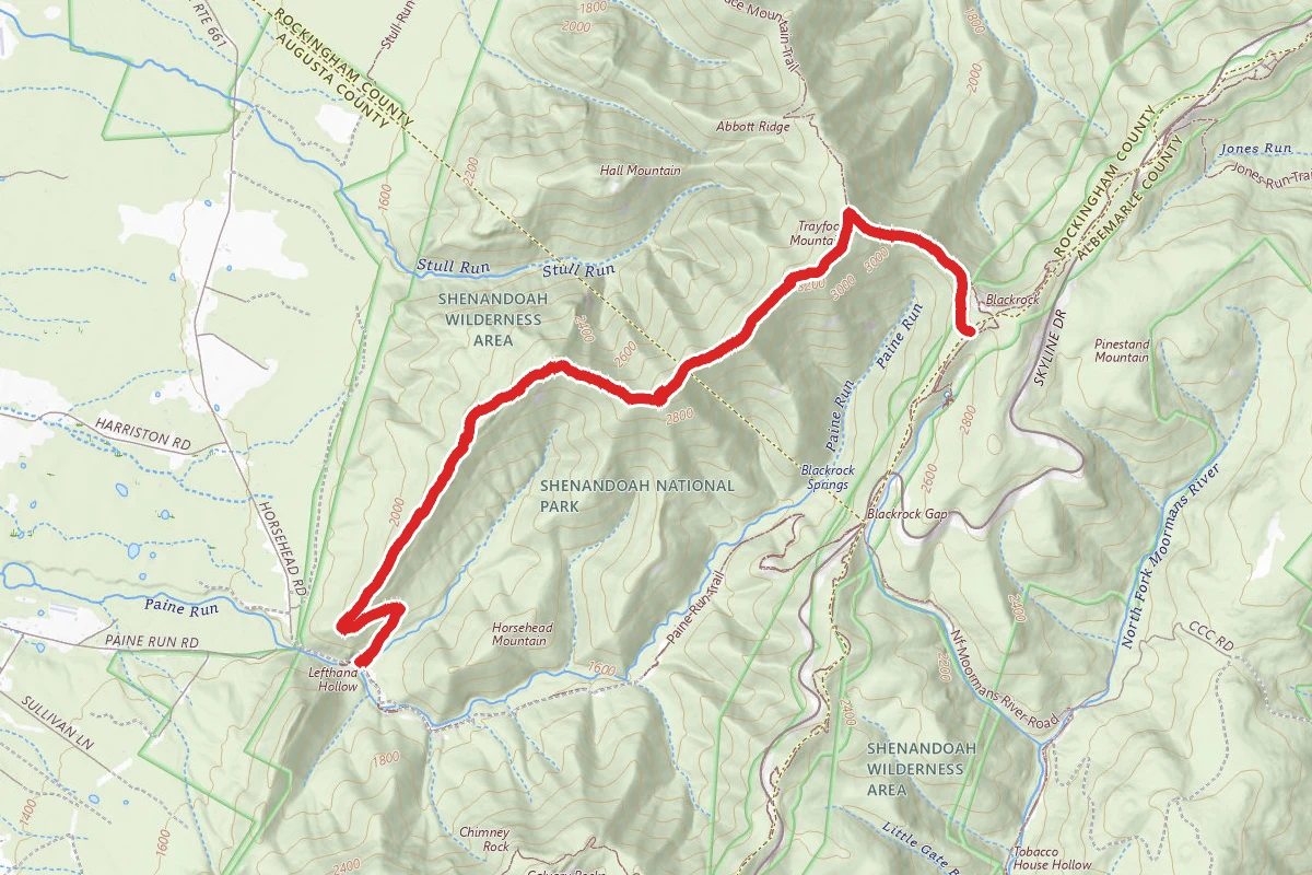 Trayfoot Mountain Trail