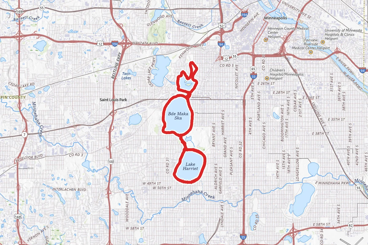 Chain of Lakes Loop