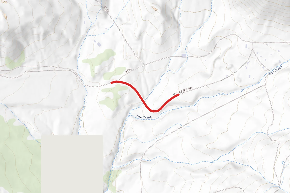 Ute Creek Road