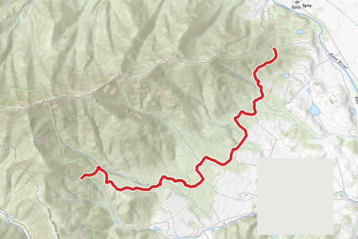 RWMA - Doubletop Vig Hiker Trail