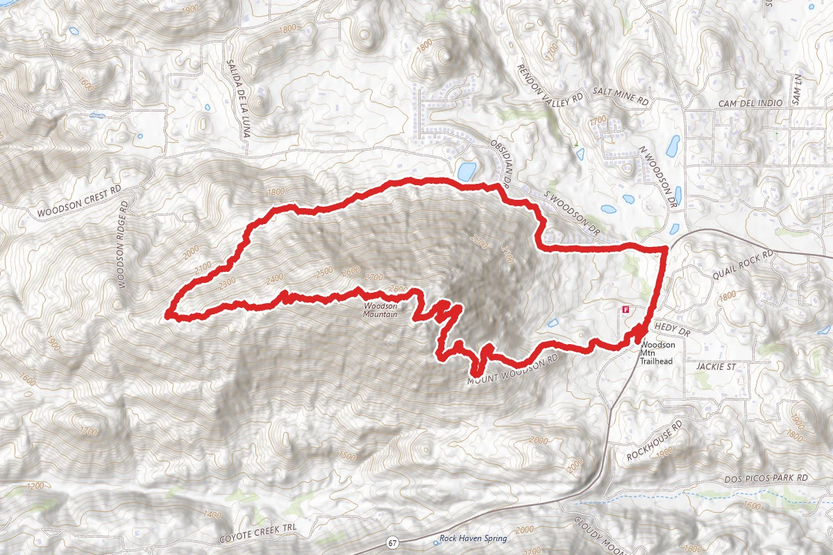 Woodson Mountain Loop