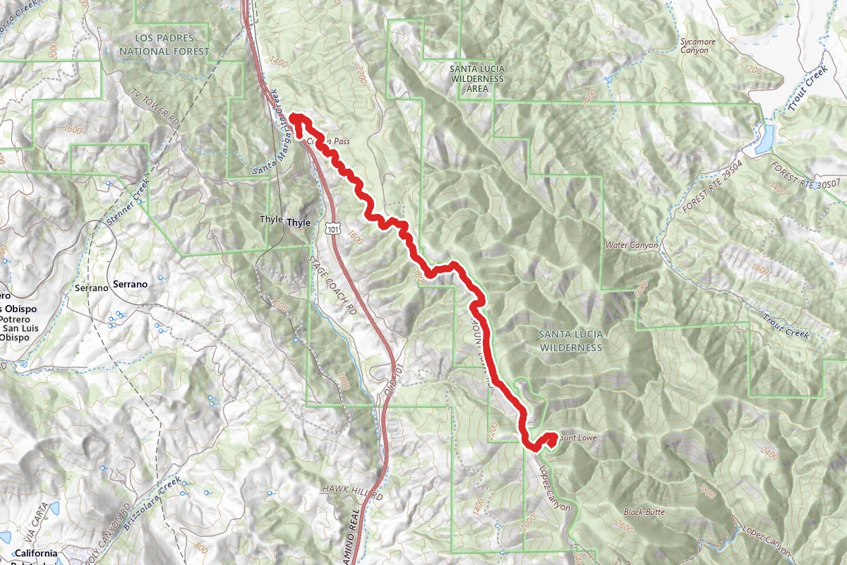 Mount Lowe Trail