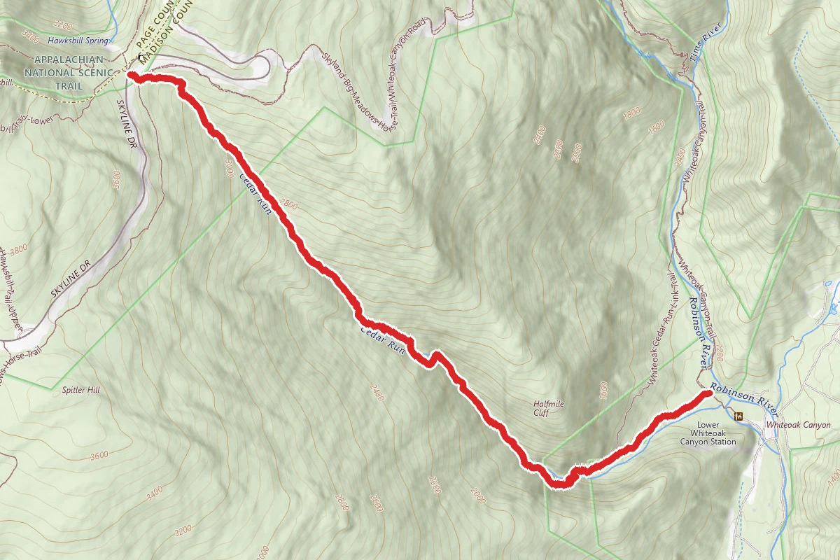 Cedar Run Trail